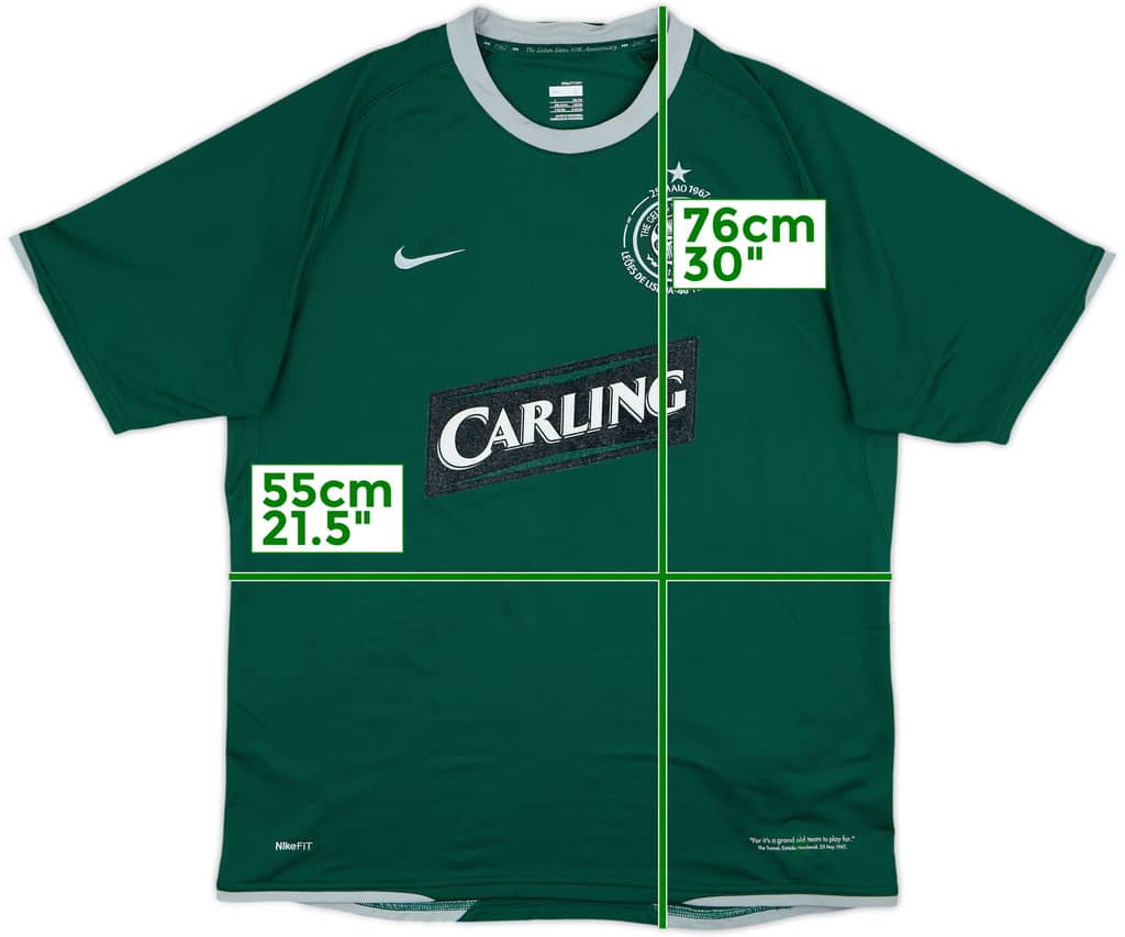 2007-08 Celtic Away Shirt - 7/10 - (L)
