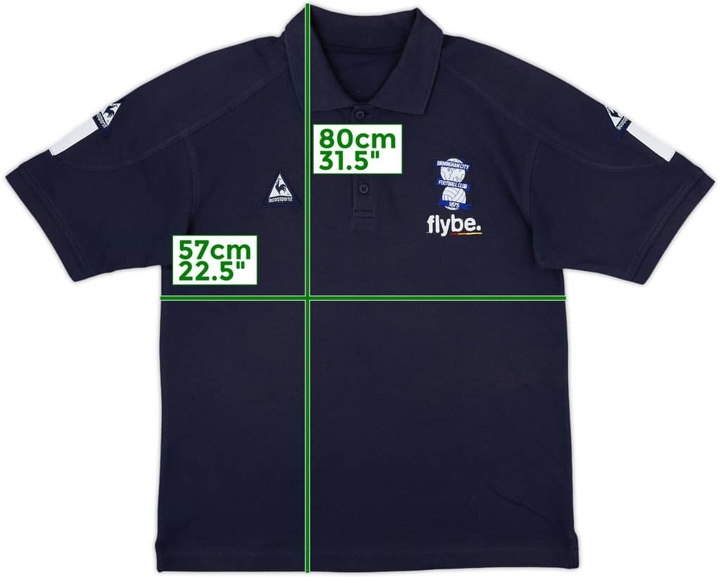 2003-04 Birmingham City Le Coq Sportif Polo Shirt - 8/10 - (L)