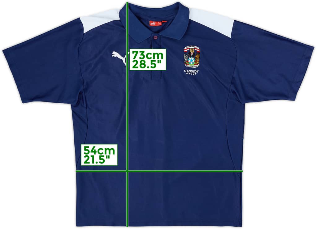 2008-09 Coventry Puma Polo Shirt - 8/10 - (L)
