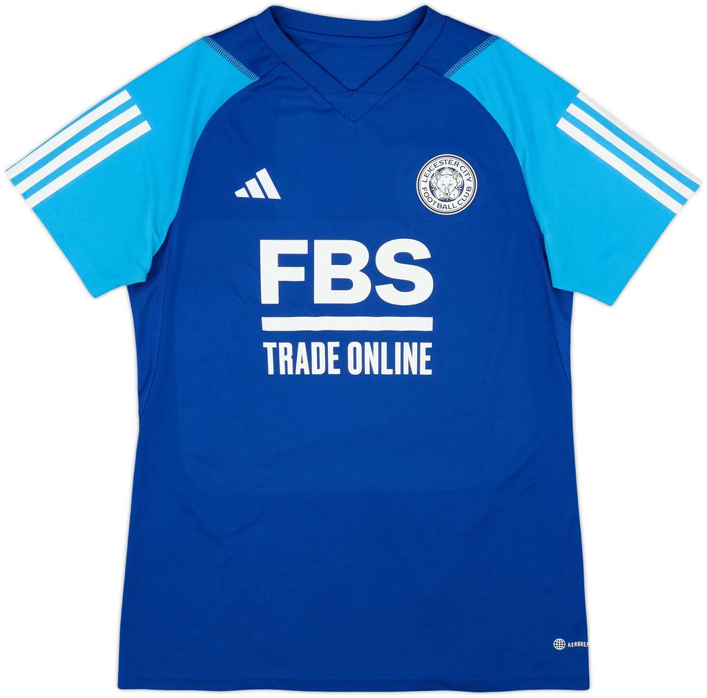 2023-24 Leicester adidas Training Shirt - 10/10 - (M)