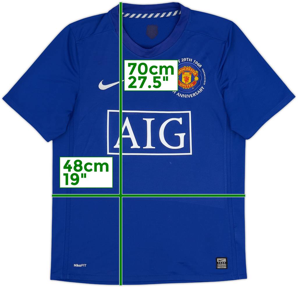 2008-09 Manchester United Third Shirt - 5/10 - (S)