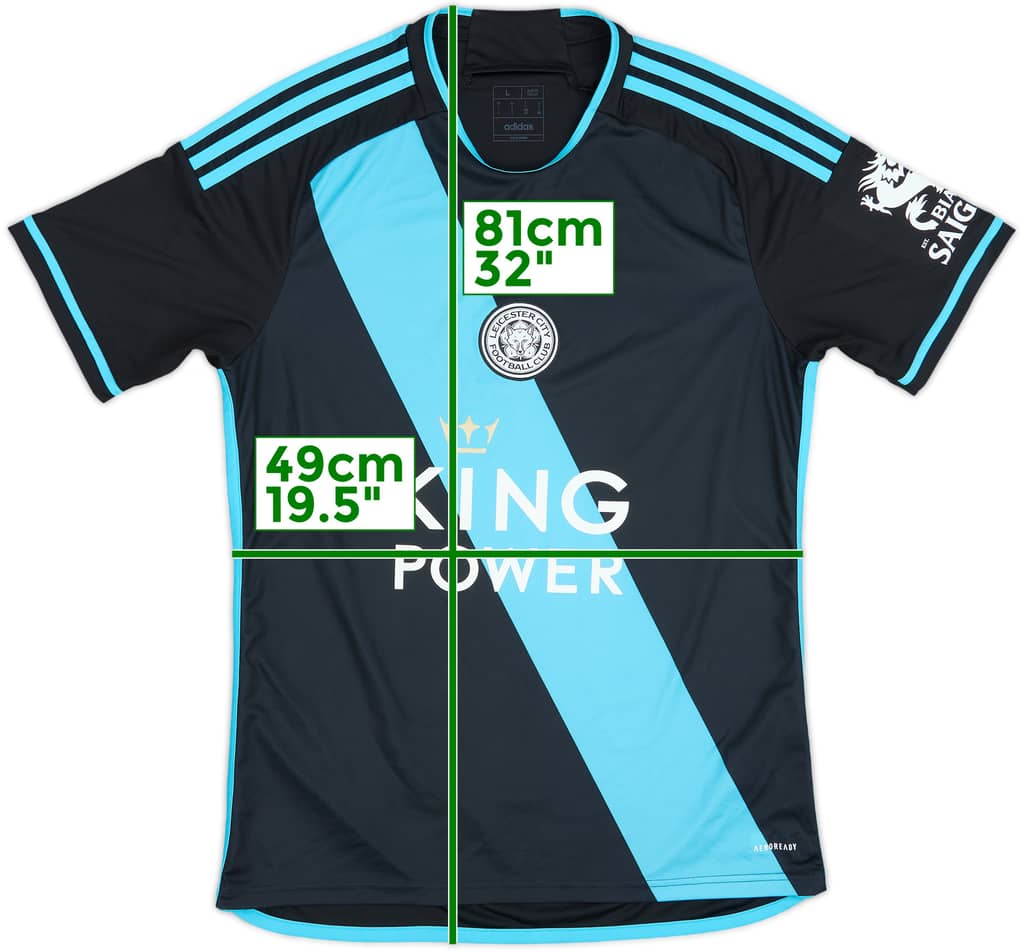 Camiseta de visitante del Leicester 2023-24 - 8/10 - (L)