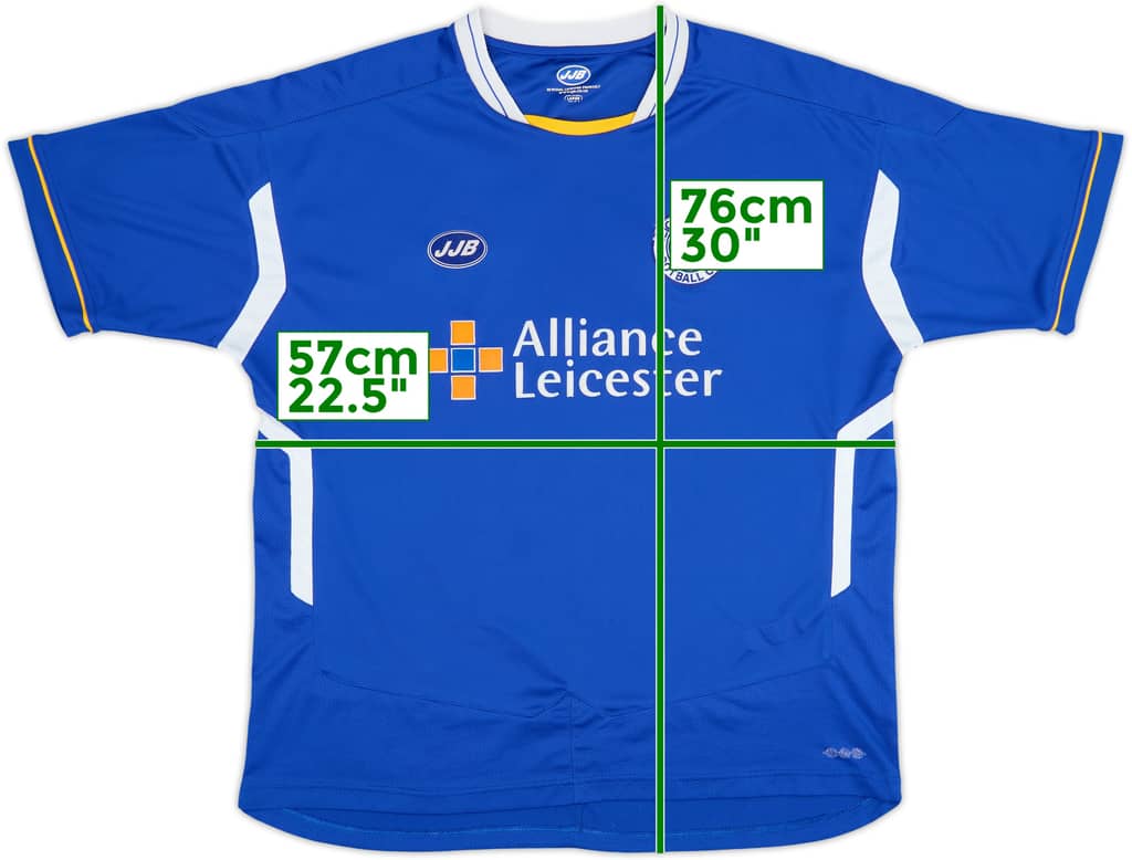 2005-06 Leicester Home Shirt - 8/10 - (L)