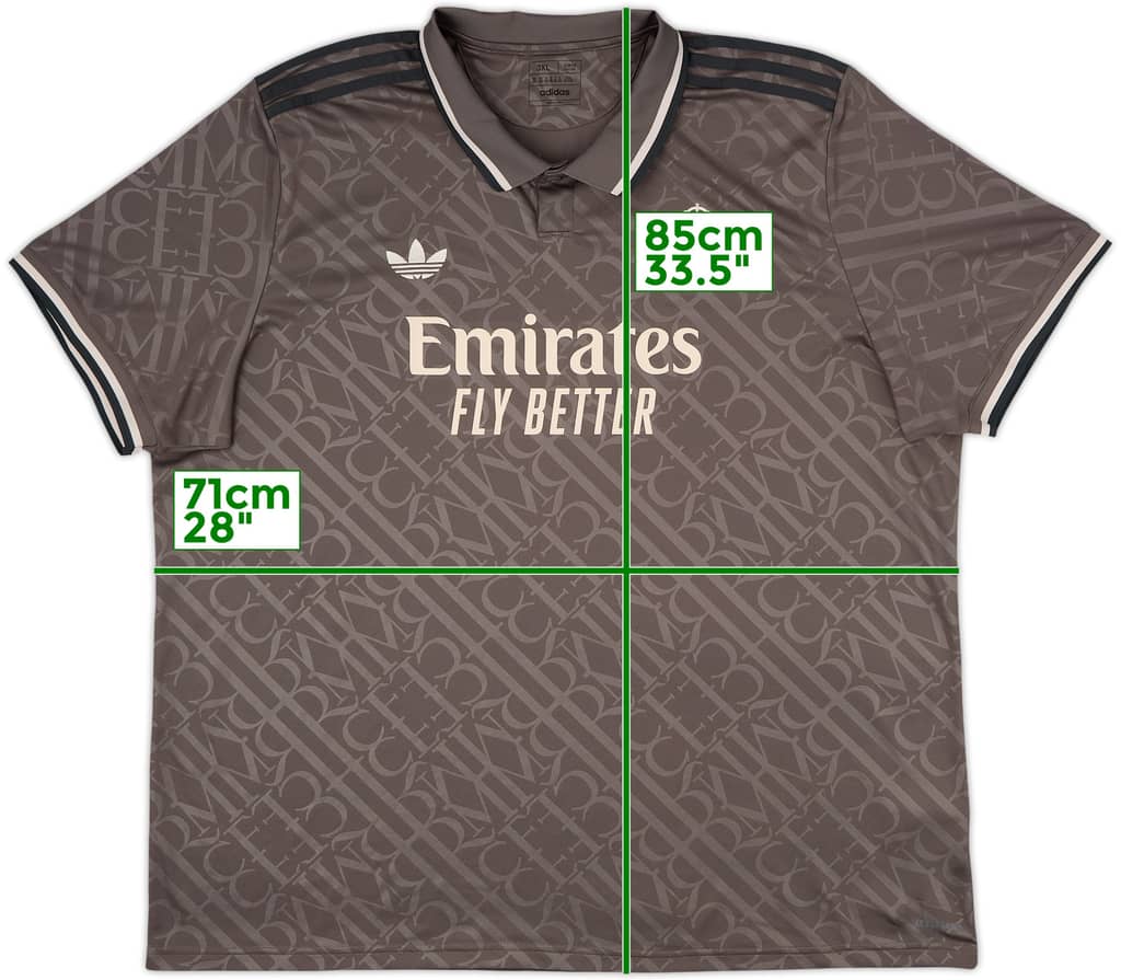 2024-25 Real Madrid Third Shirt - 8/10 - (3XL)
