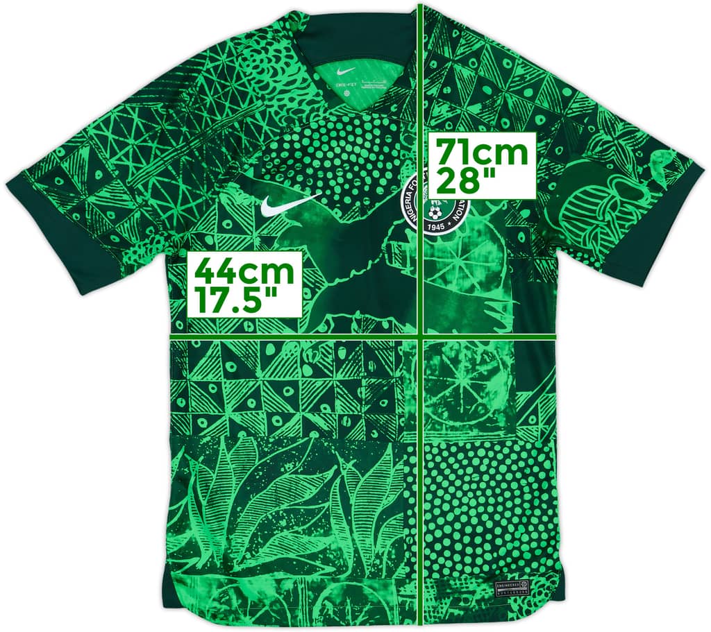 2022-24 Nigeria Home Shirt - 8/10 - (S)