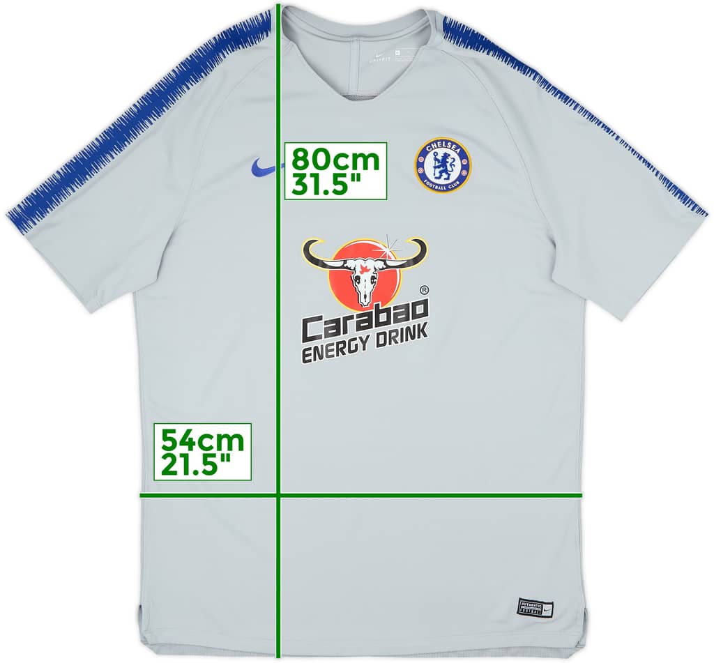 2018-19 Chelseea Nike Training Shirt - 9/10 - (XL)