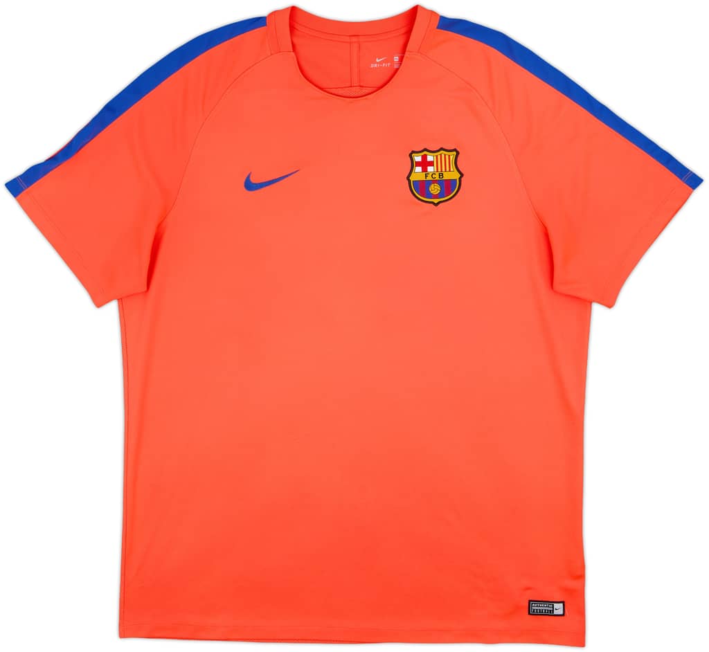 2016-17 Barcelona Nike Training Shirt - 8/10 - (XXL)