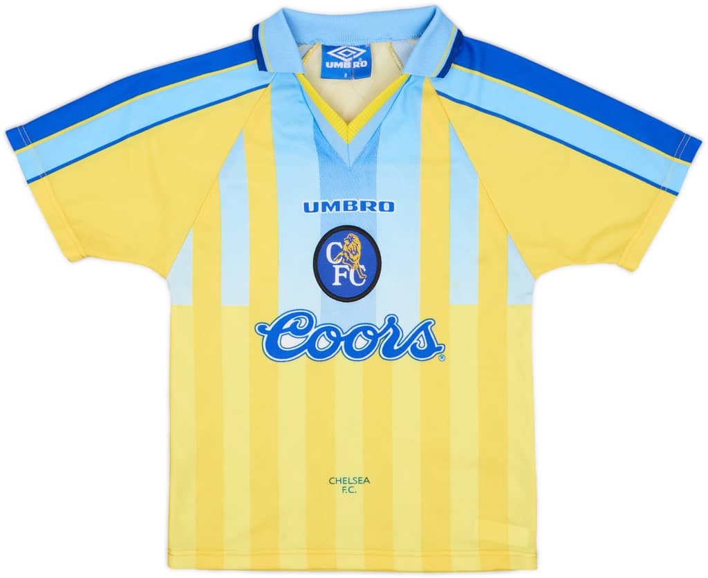 1996-97 Chelsea Away Shirt - 8/10 - (S.Boys)