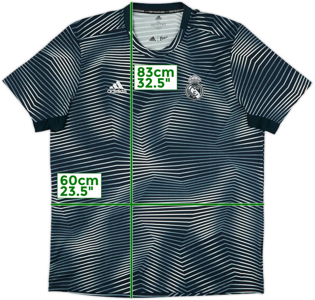 2018-19 Real Madrid adidas Training Shirt - 10/10 - (XL)