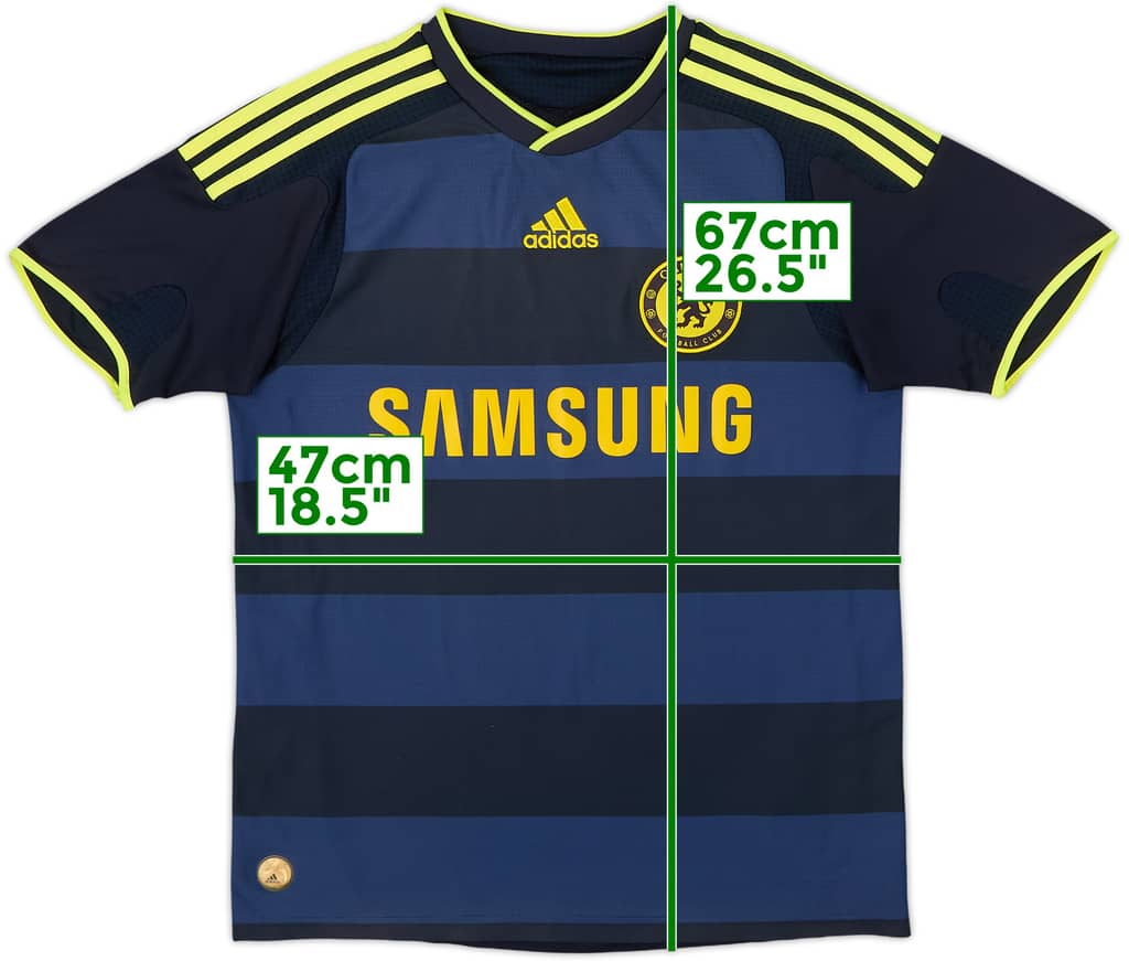 2009-10 Chelsea Away Shirt - 7/10 - (XL.Boys)