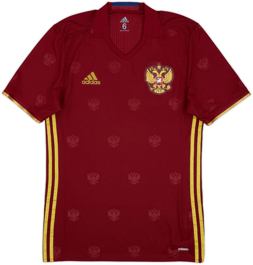 2016-17 Russia Player Issue Home Shirt - 9/10 - (M)