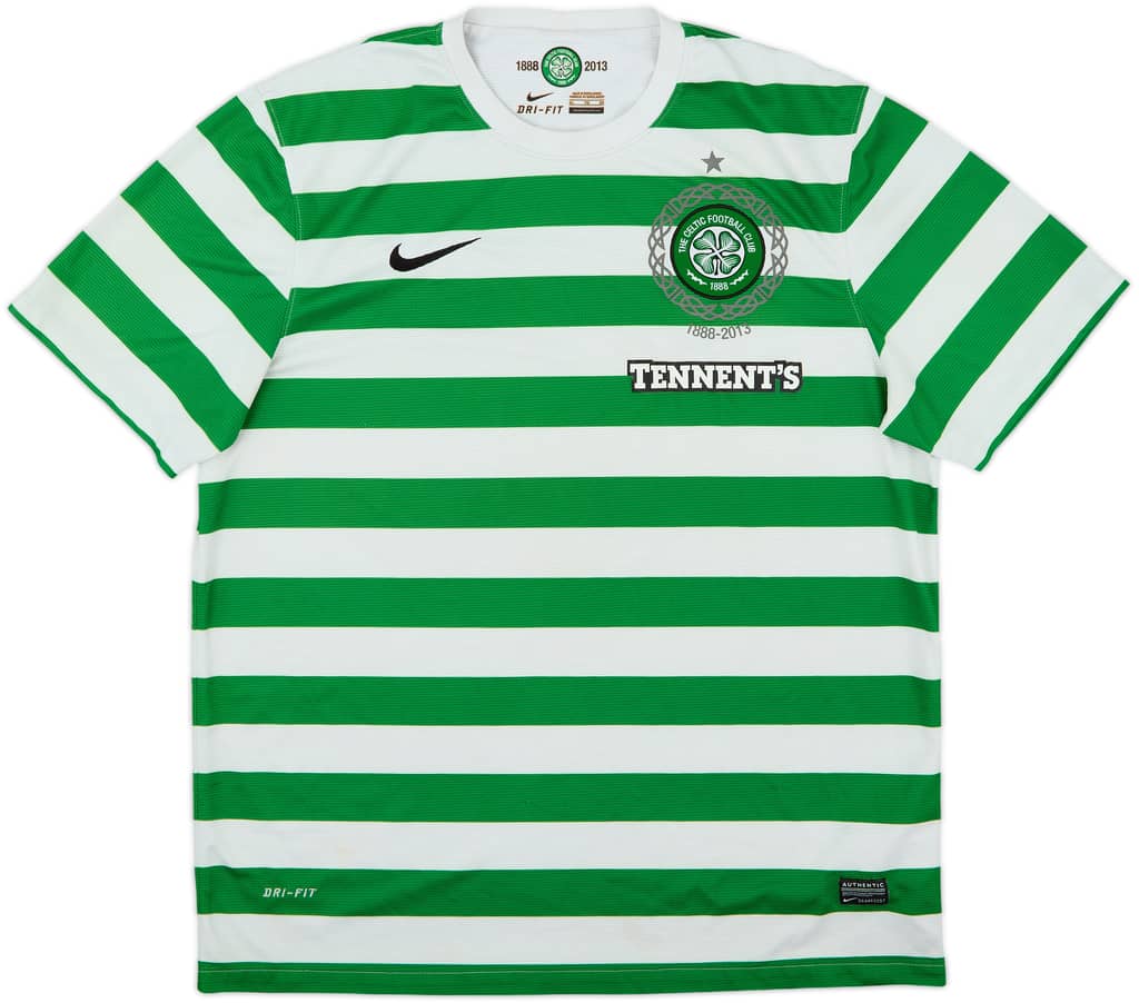 2012-13 Celtic '125th Anniversary' Home Shirt - 8/10 - (XL)