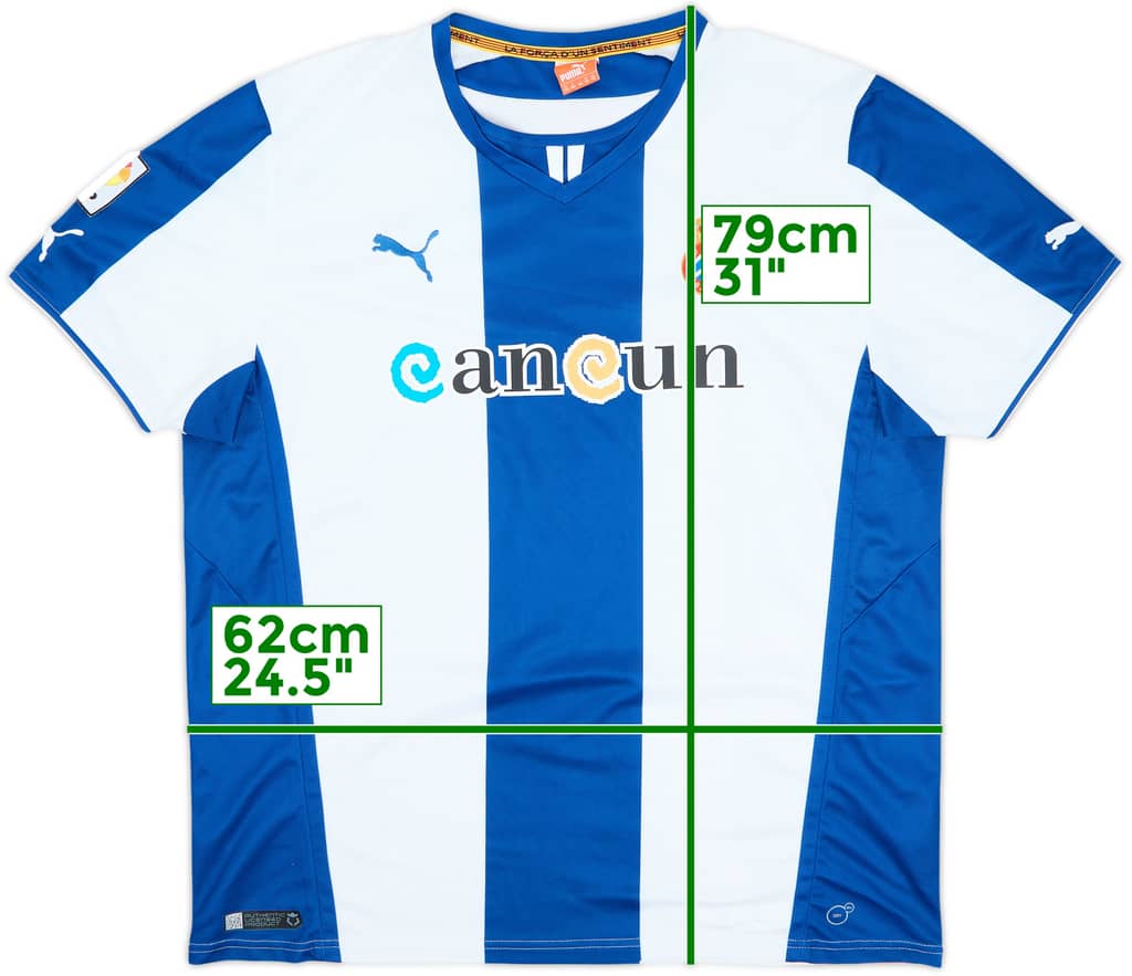 2013-14 Espanyol Home Shirt - 8/10 - (XXL)