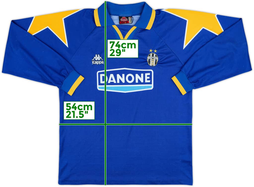 1994-95 Juventus Away L/S Shirt - 5/10 - (L)