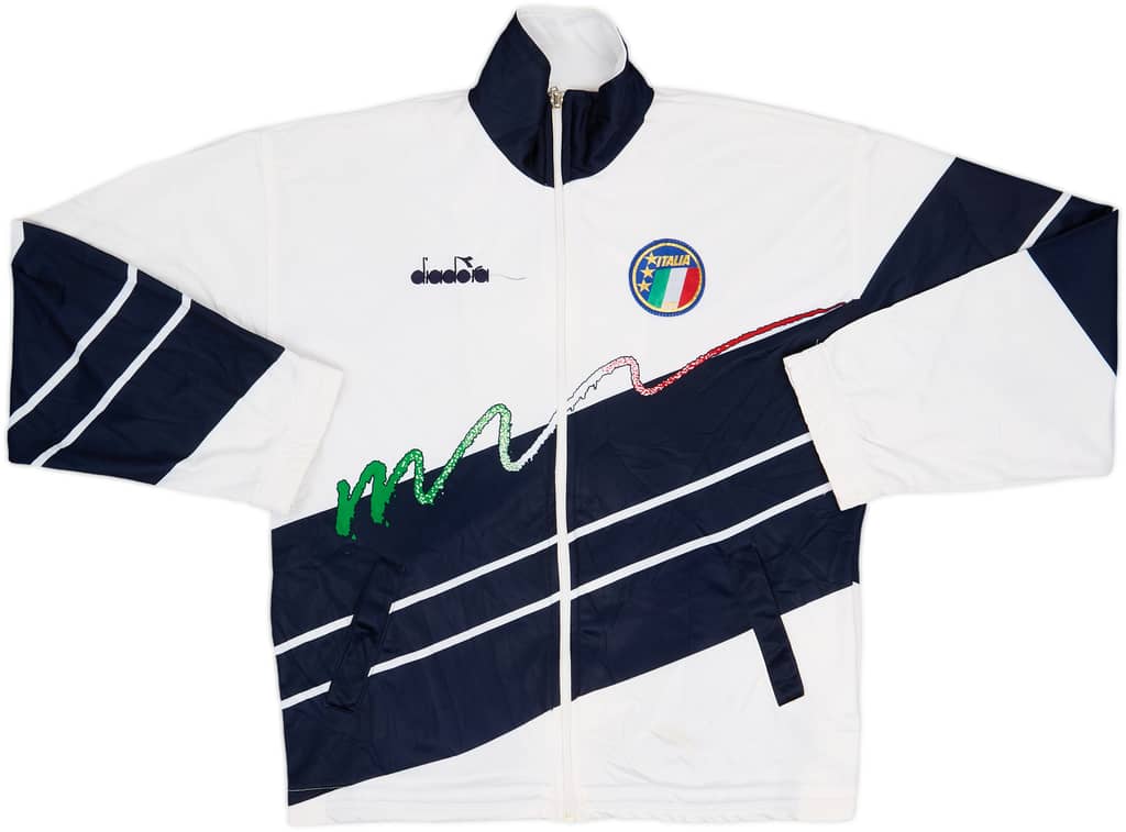 1990 Italy Diadora Track Jacket - 8/10 - (L)