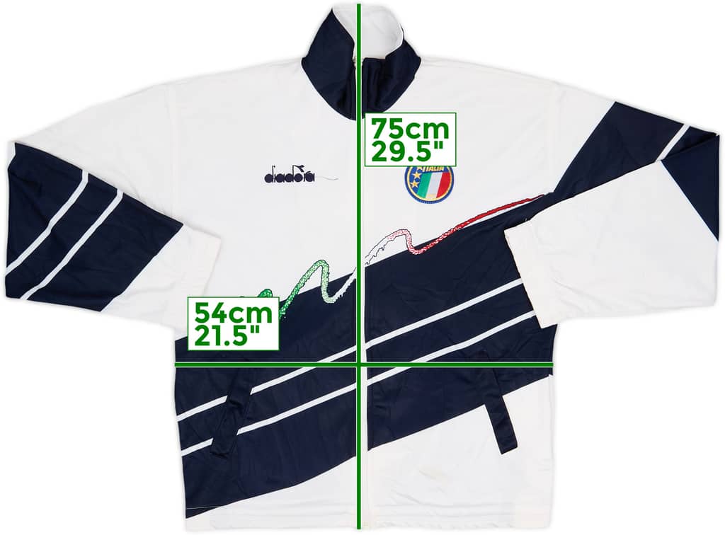 1990 Italy Diadora Track Jacket - 8/10 - (L)