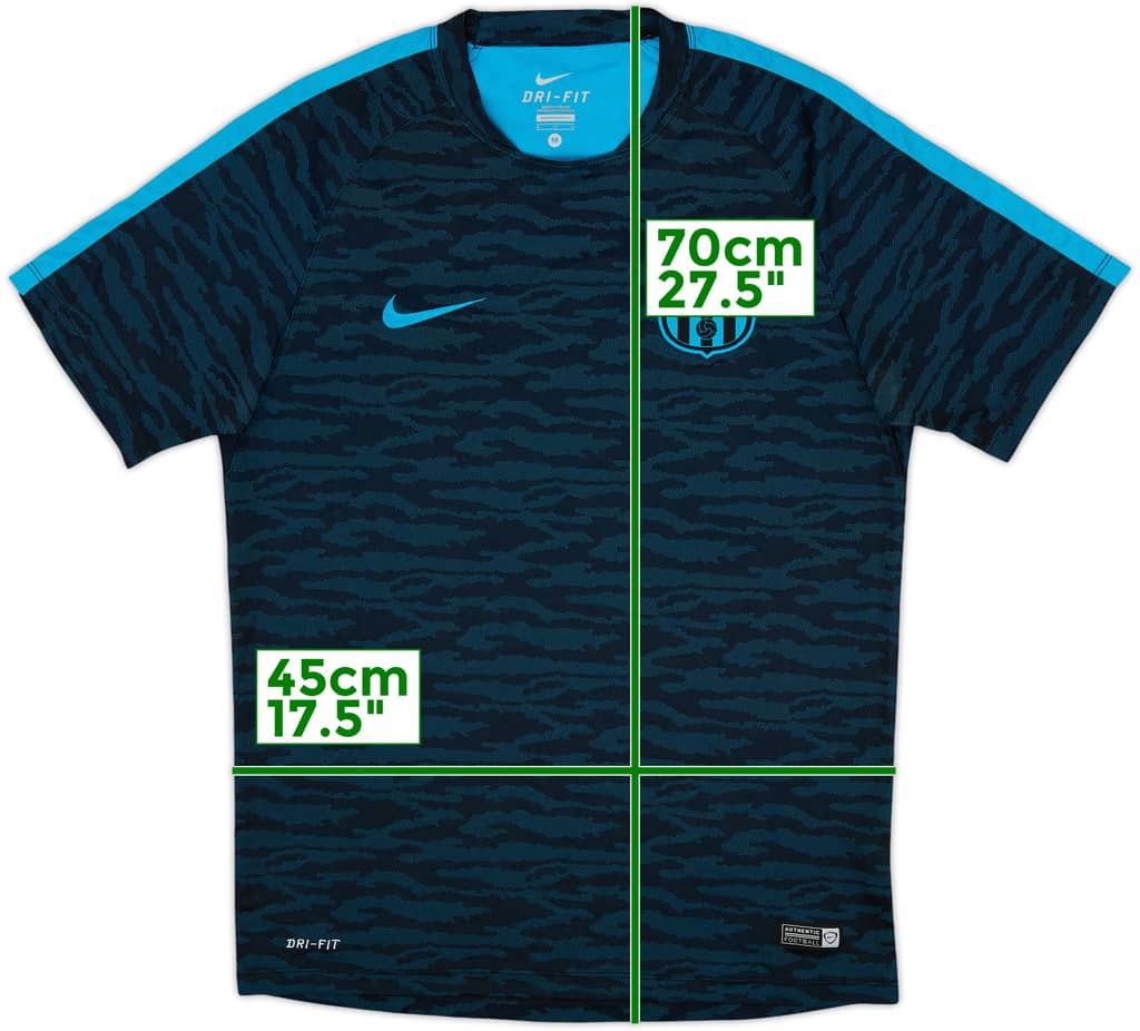 2015-16 Barcelona Nike Training Shirt - 10/10 - (M)