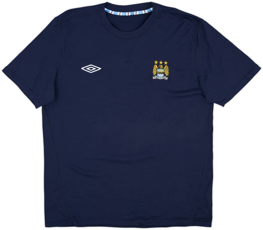 2010-11 Manchester City Umbro Cotton Tee - 8/10 - (M)