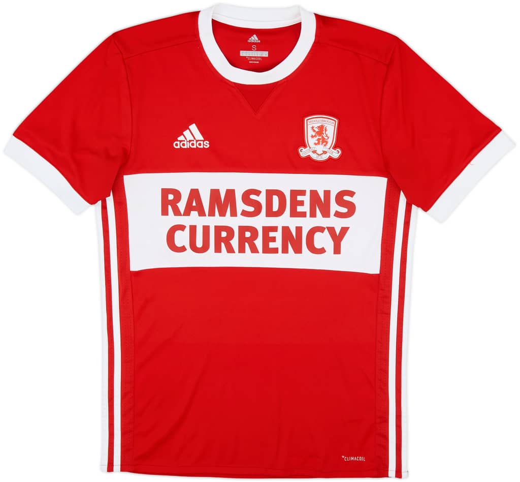 2017-18 Middlesbrough Home Shirt - 10/10 - (S)
