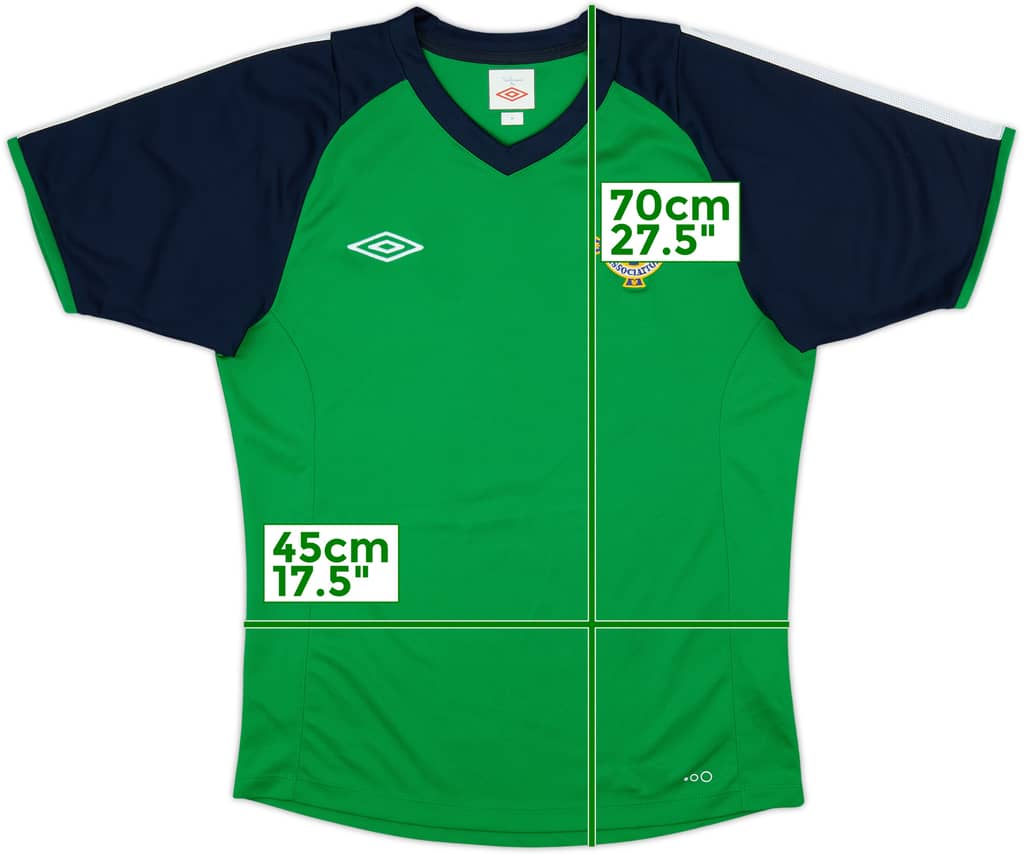 2010-11 Northern Ireland Umbro Training Shirt - 10/10 - (M)
