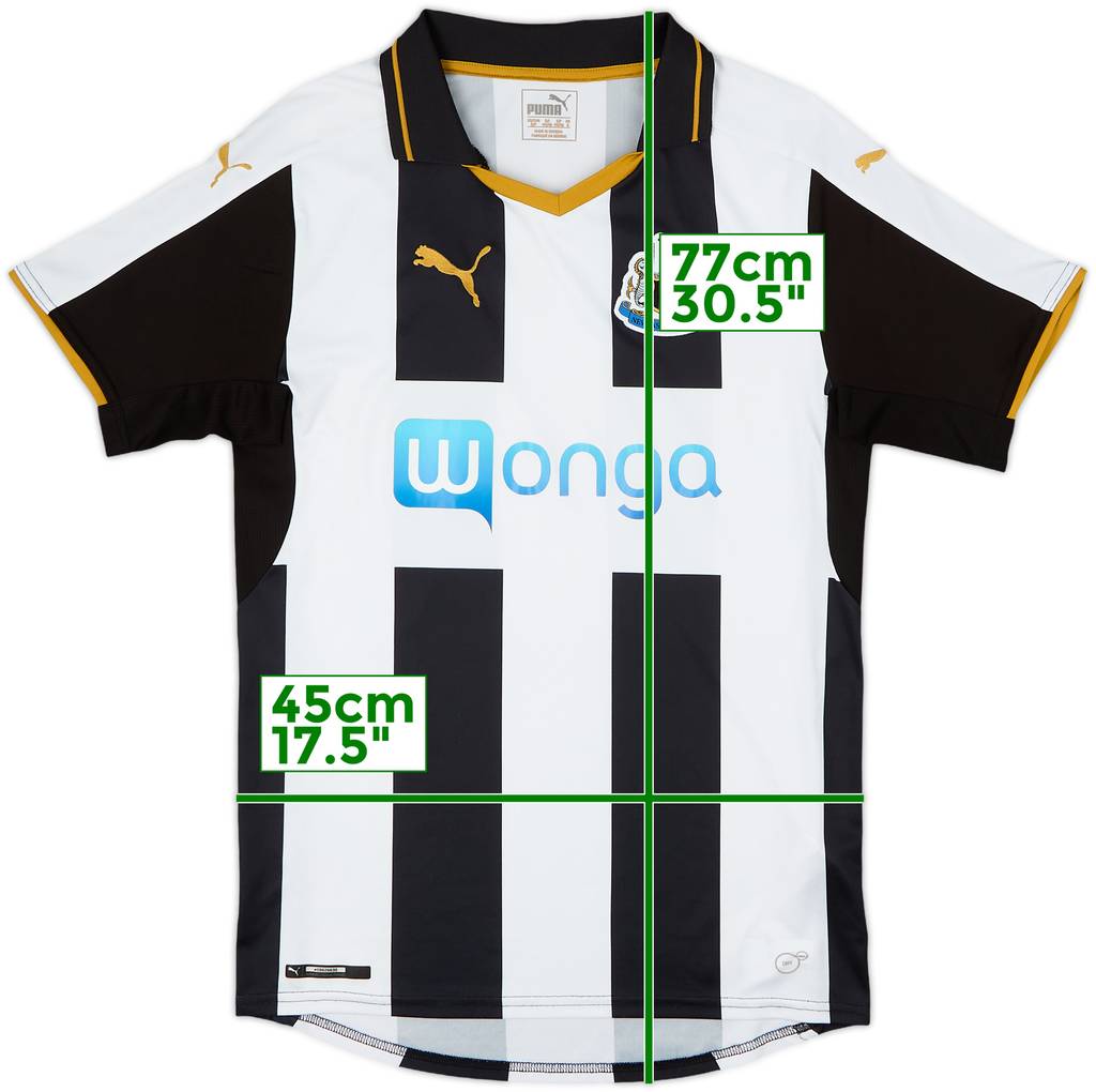 2016-17 Newcastle Home Shirt - 9/10 - (S)