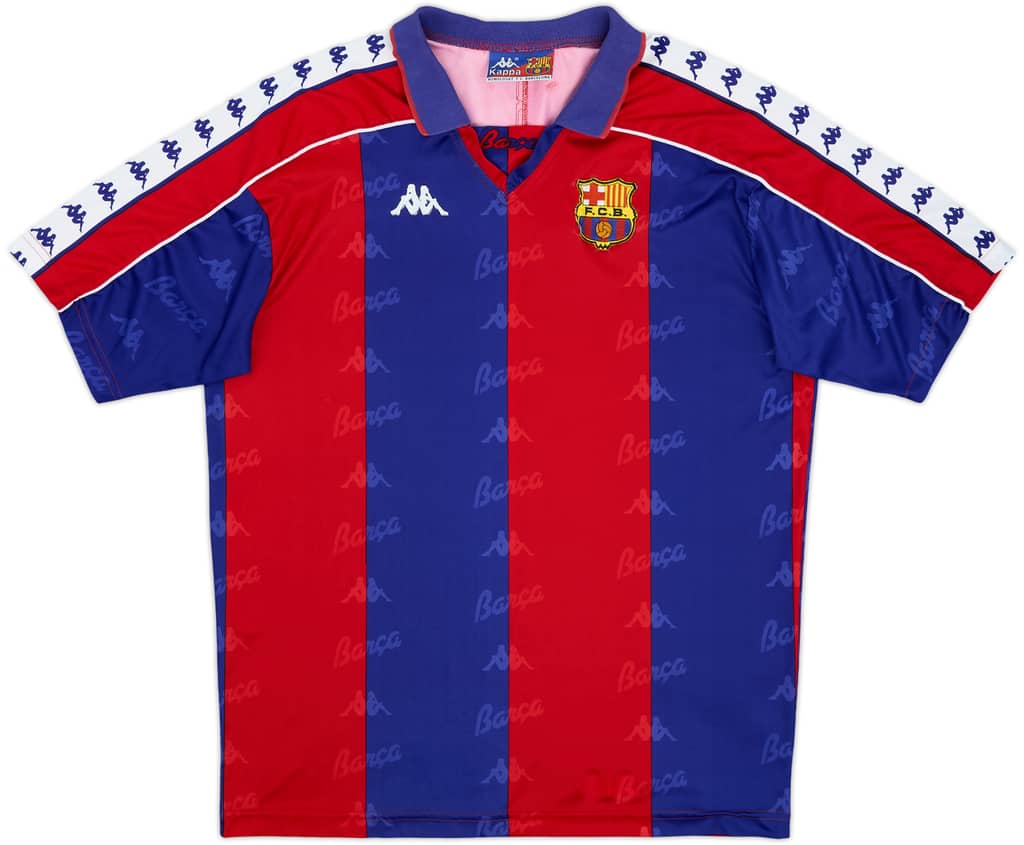 1992-95 Barcelona Home Shirt - 8/10 - (L)