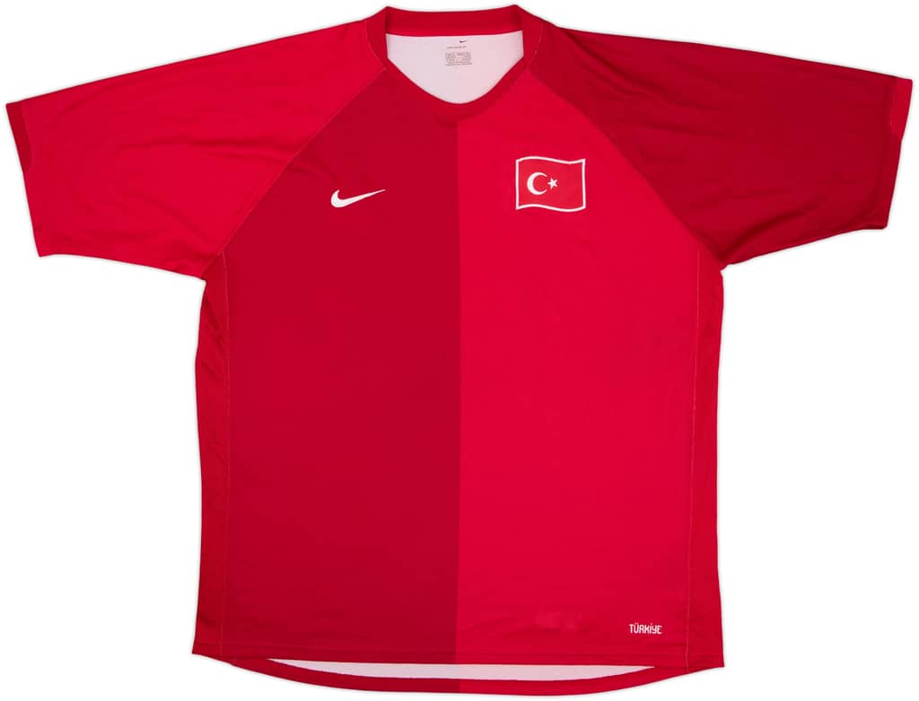 2006-08 Turkey Home Shirt - 9/10 - (XL)
