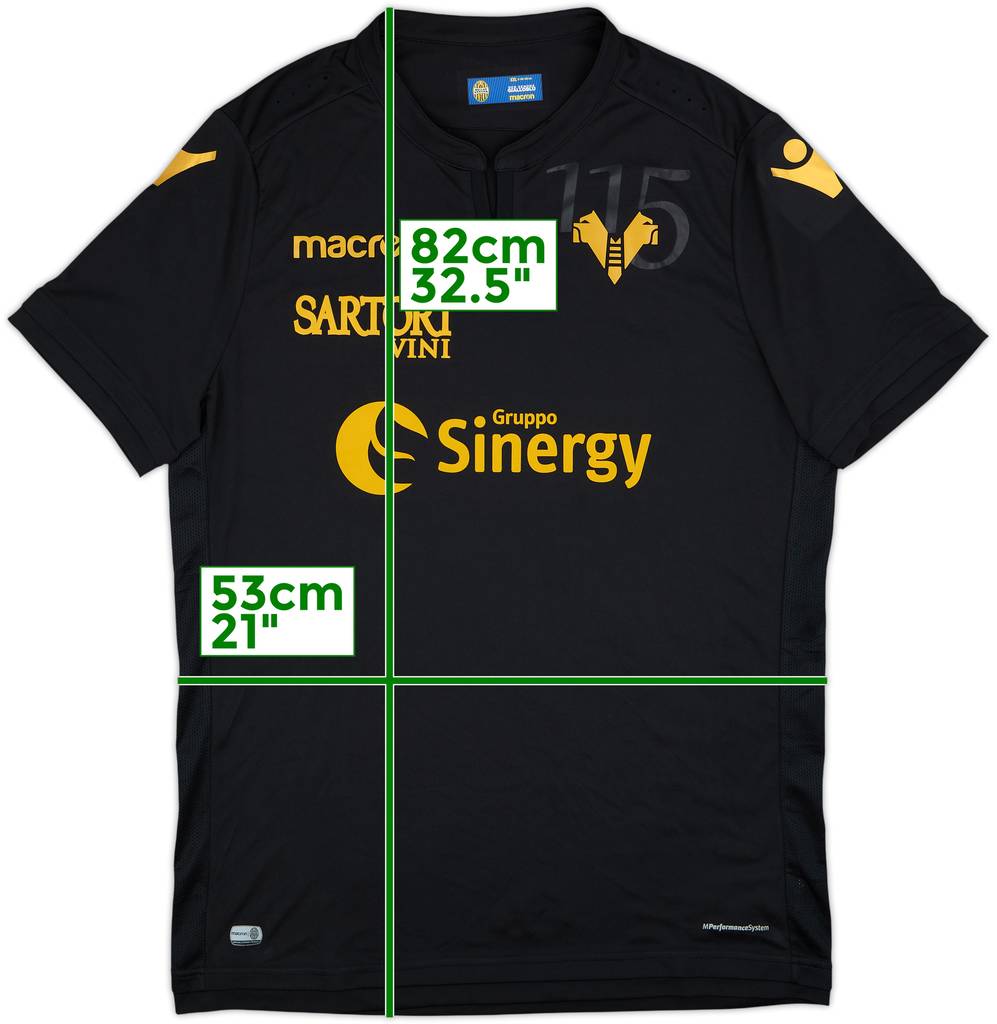 2018-19 Hellas Verona Third Shirt - 8/10 - (XXL)