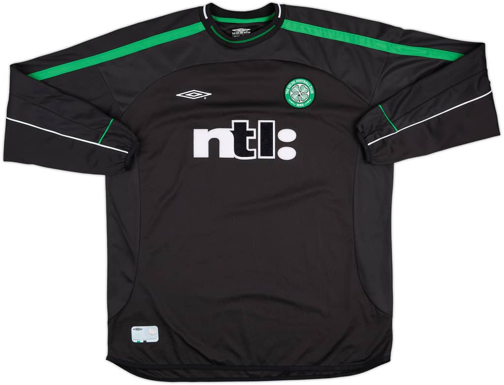 2002-03 Celtic GK Shirt - 8/10 - (XL)