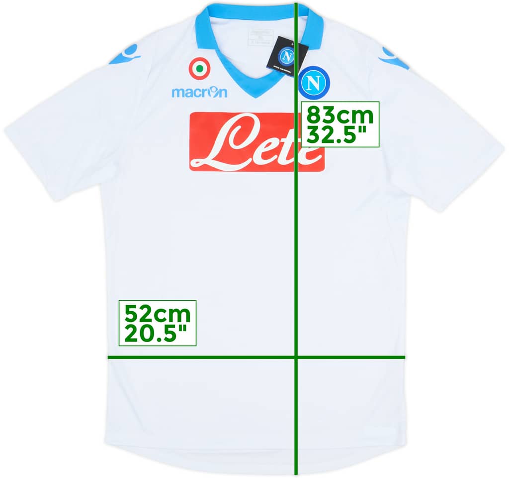 2014-15 Napoli European Third Shirt (XL)