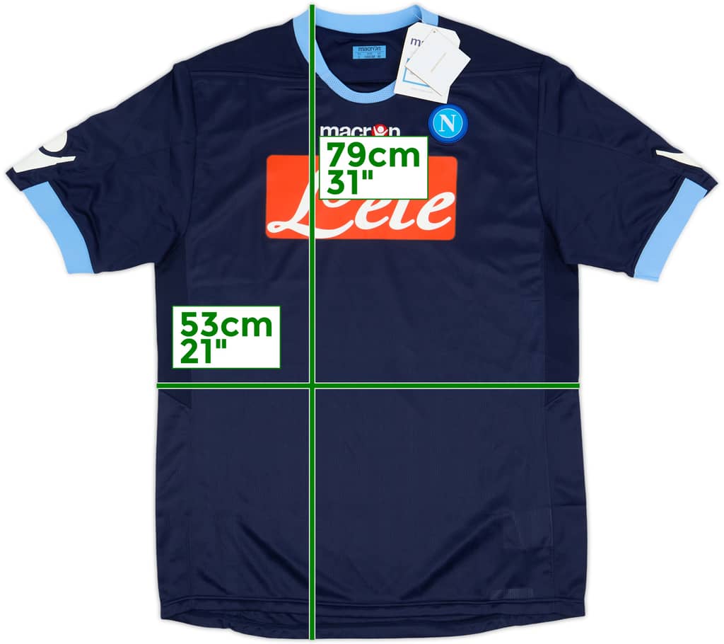 2010-11 Napoli Tercera Camiseta (L)
