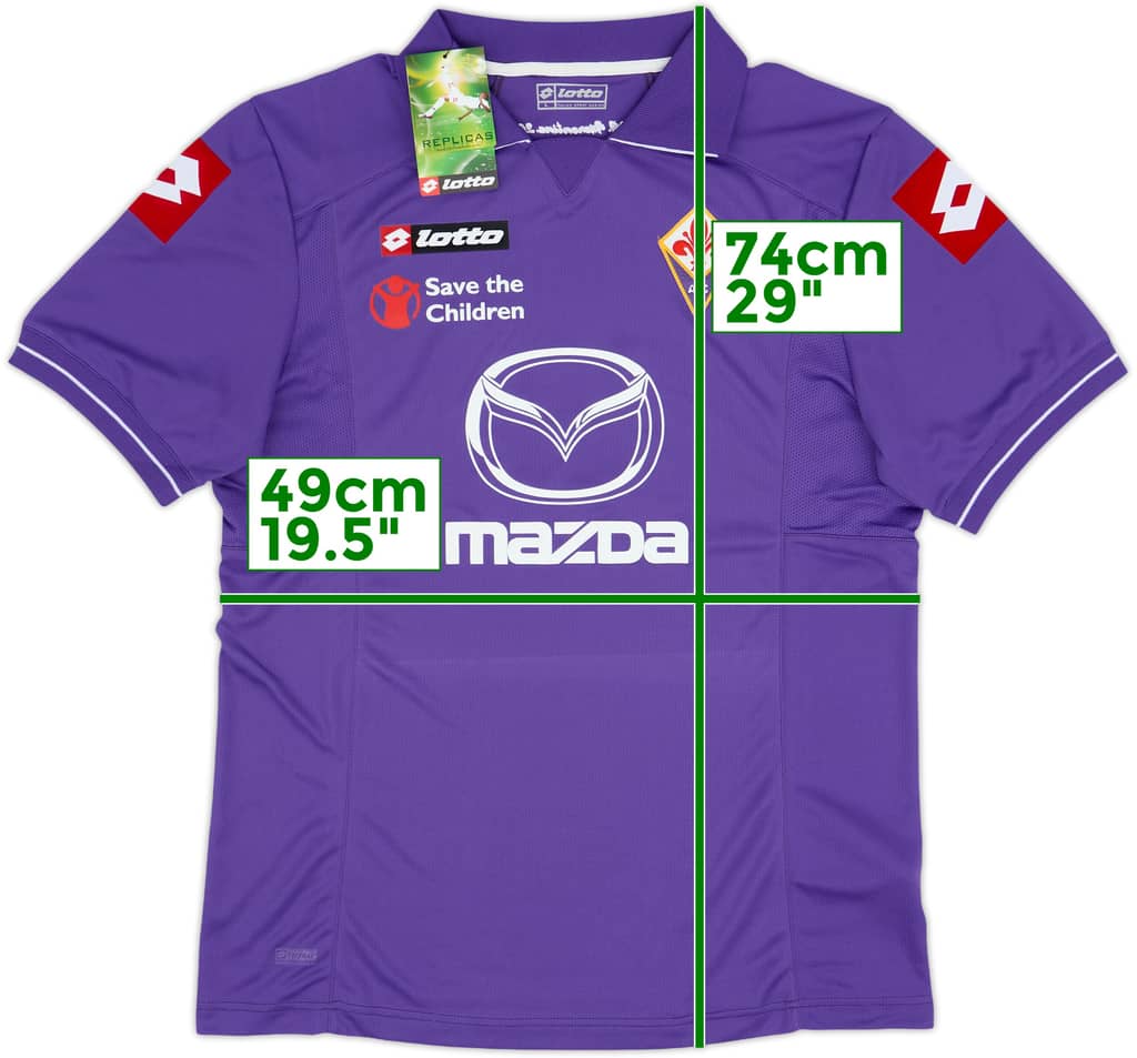 Camiseta de local de la Fiorentina 2011-12 (L)