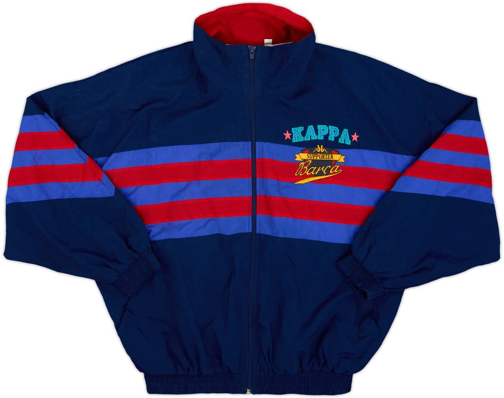 1993-94 Barcelona Fanclub Kappa Track Jacket - 8/10 - (S)