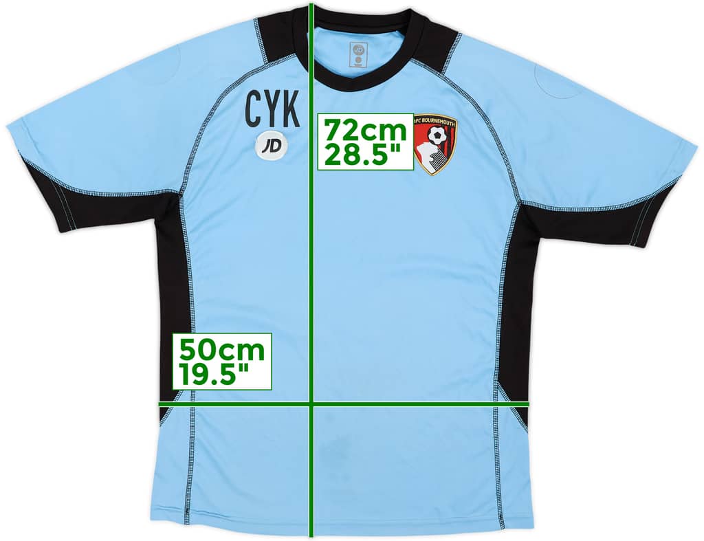 2015-16 Bournemouth Staff Issue JD Training Shirt CYK - 4/10 - (M)