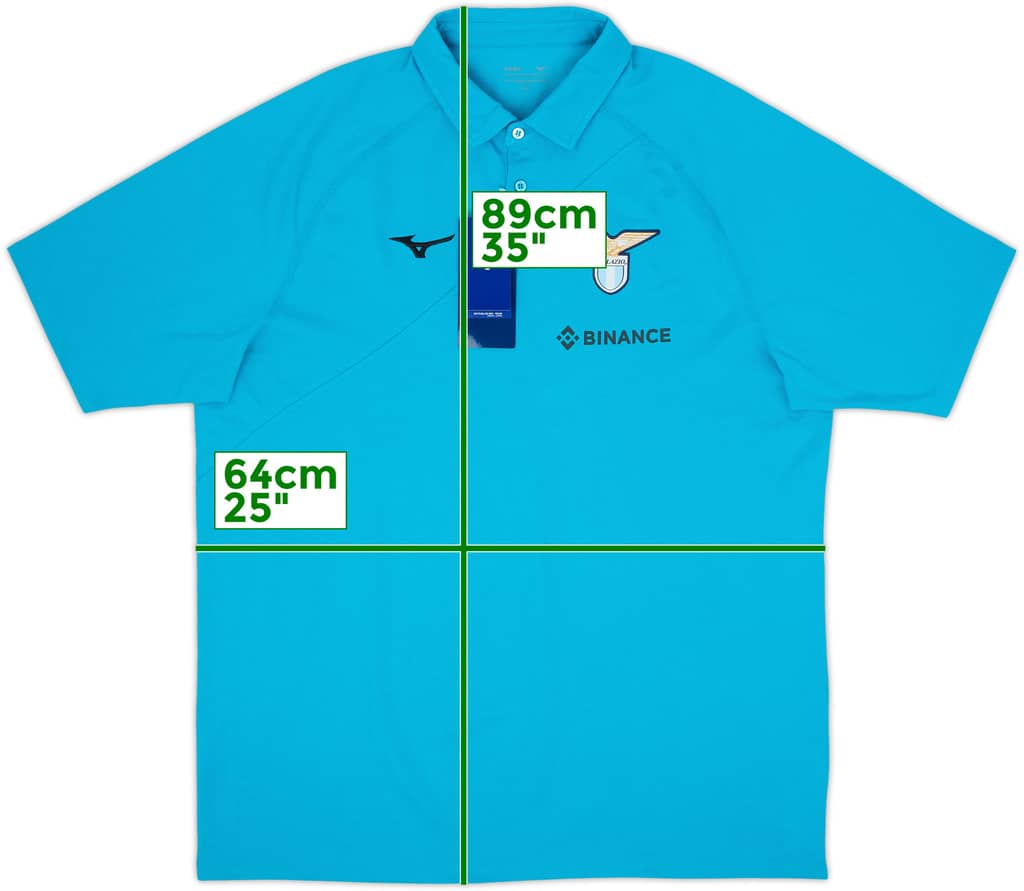 2022-23 Lazio Mizuno Polo Shirt (3XL)