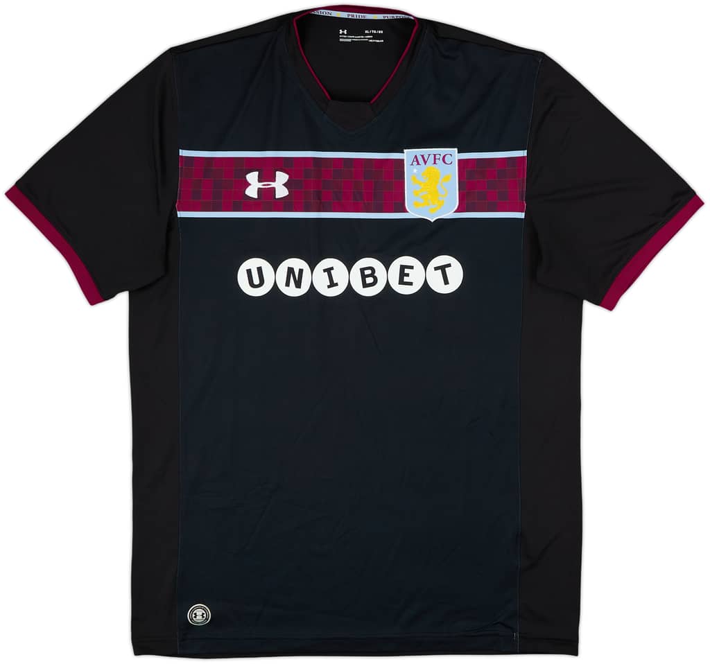 Camiseta de visitante del Aston Villa 2017-18 - 10/10 - (XL)