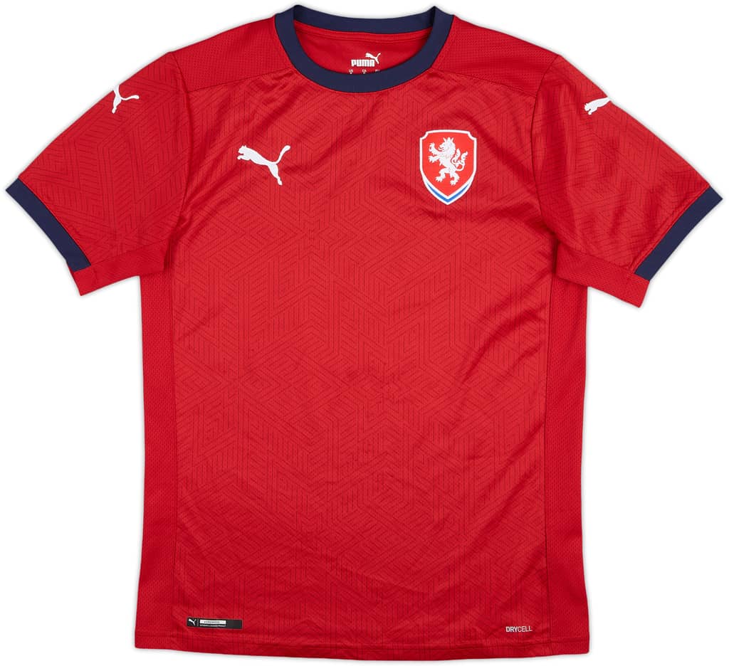 2020-21 Czech Republic Home Shirt - 9/10 - (S)
