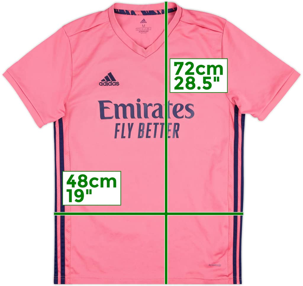 2020-21 Real Madrid Away Shirt - 6/10 - (M)
