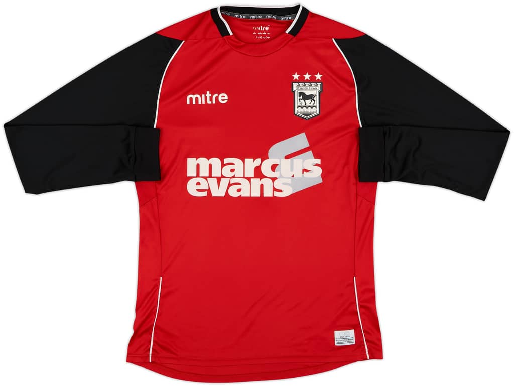 2013-14 Ipswich Away L/S Shirt - 7/10 - (S)
