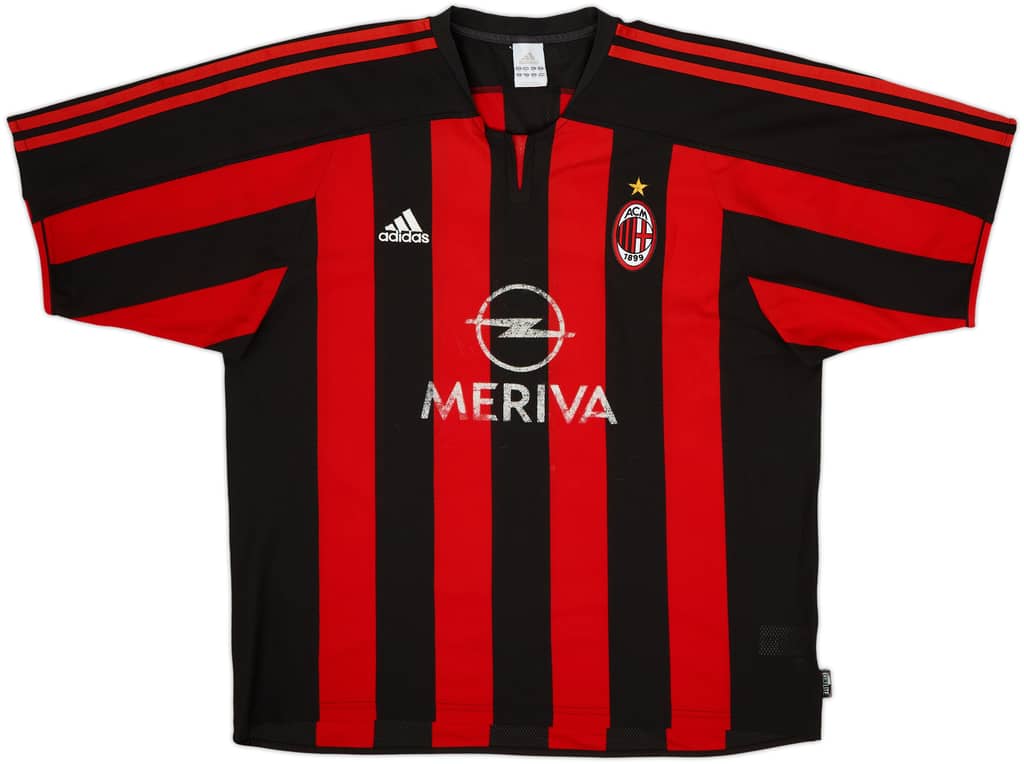 2003-04 AC Milan Home Shirt - 4/10 - (XL)