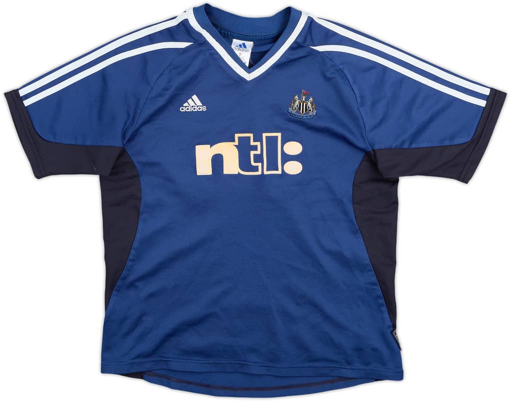 2001-02 Newcastle Away Shirt - 8/10 - (Y)