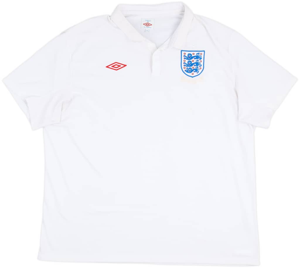 2009-10 England Home Shirt - 5/10 - (XXL)