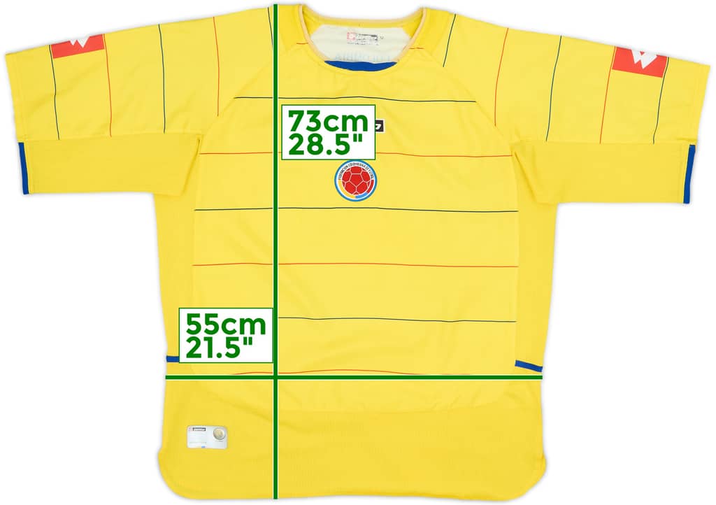 2004-06 Colombia Home Shirt - 9/10 - (M)