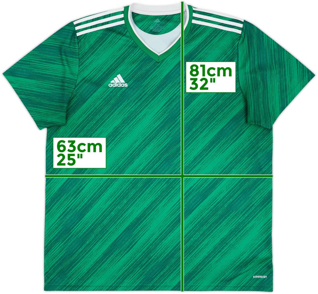 2020-22 Northern Ireland Home Shirt - 8/10 - (XXL)