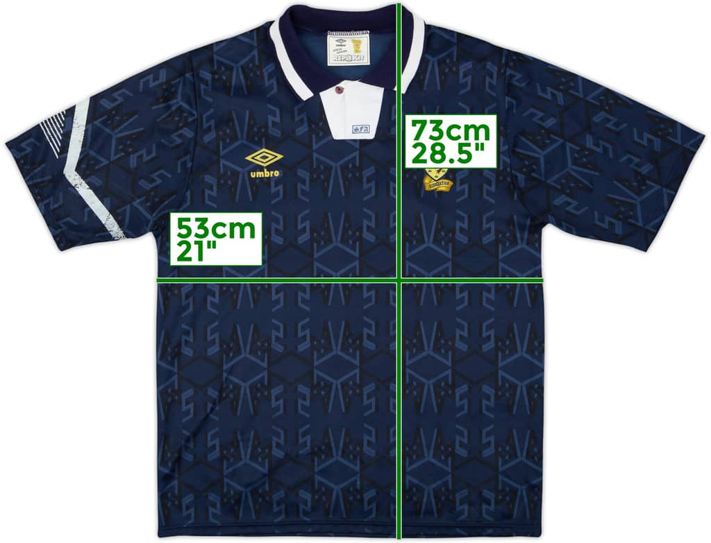 1991-94 Scotland Home Shirt - 8/10 - (M)