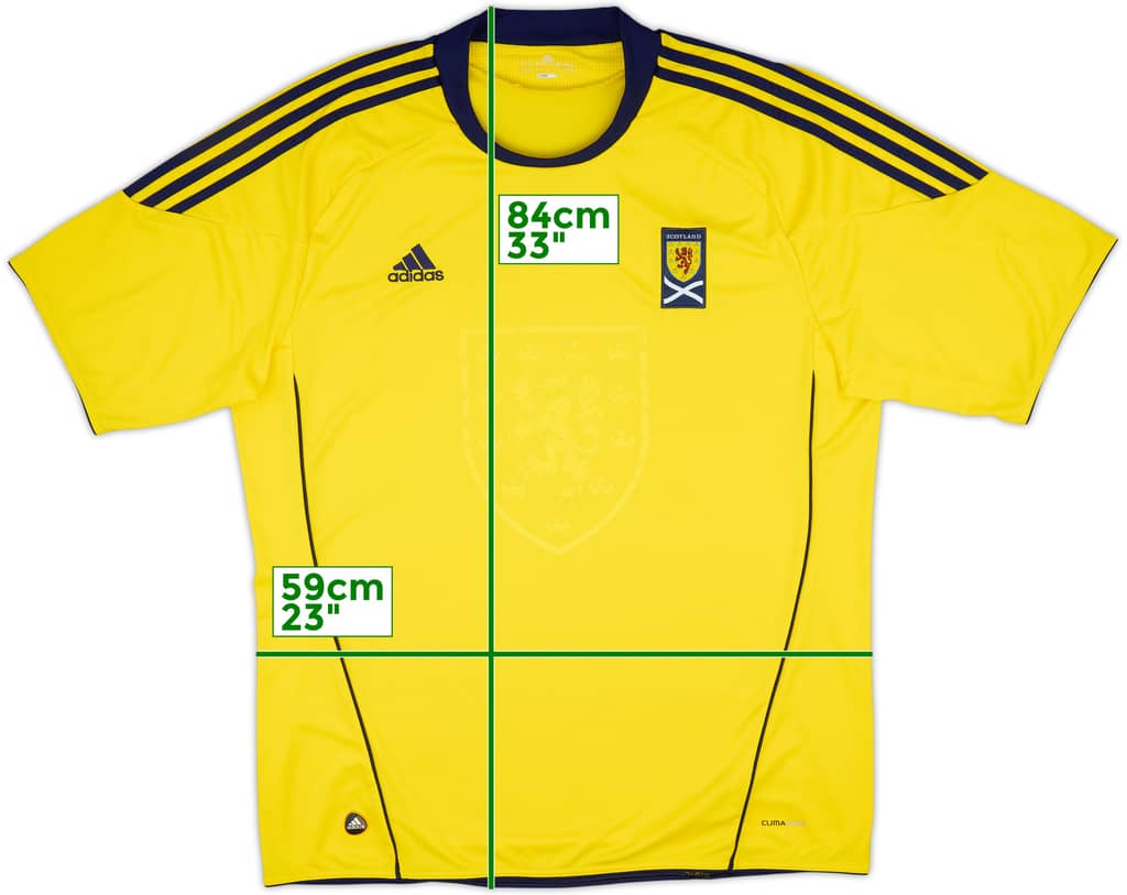 2010-11 Scotland Away Shirt - 10/10 - (XXL)