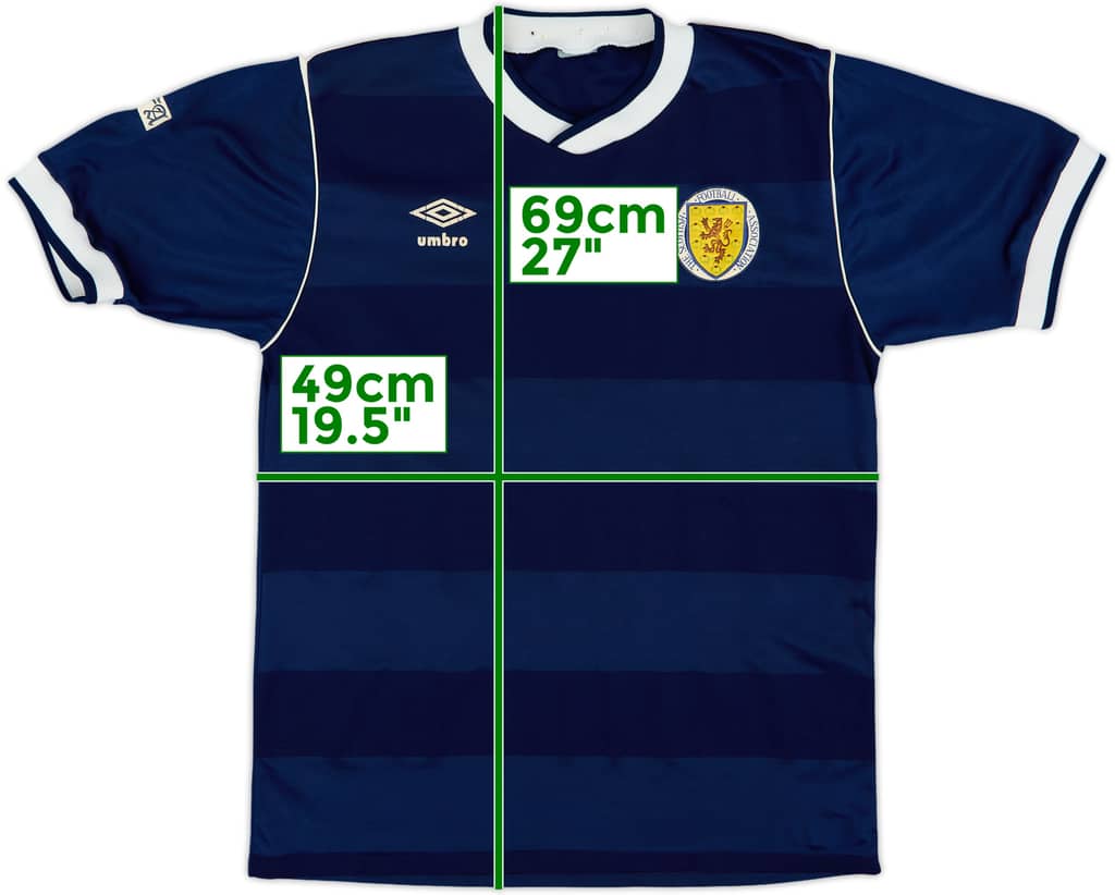 1985-88 Scotland Home Shirt - 6/10 - (M)