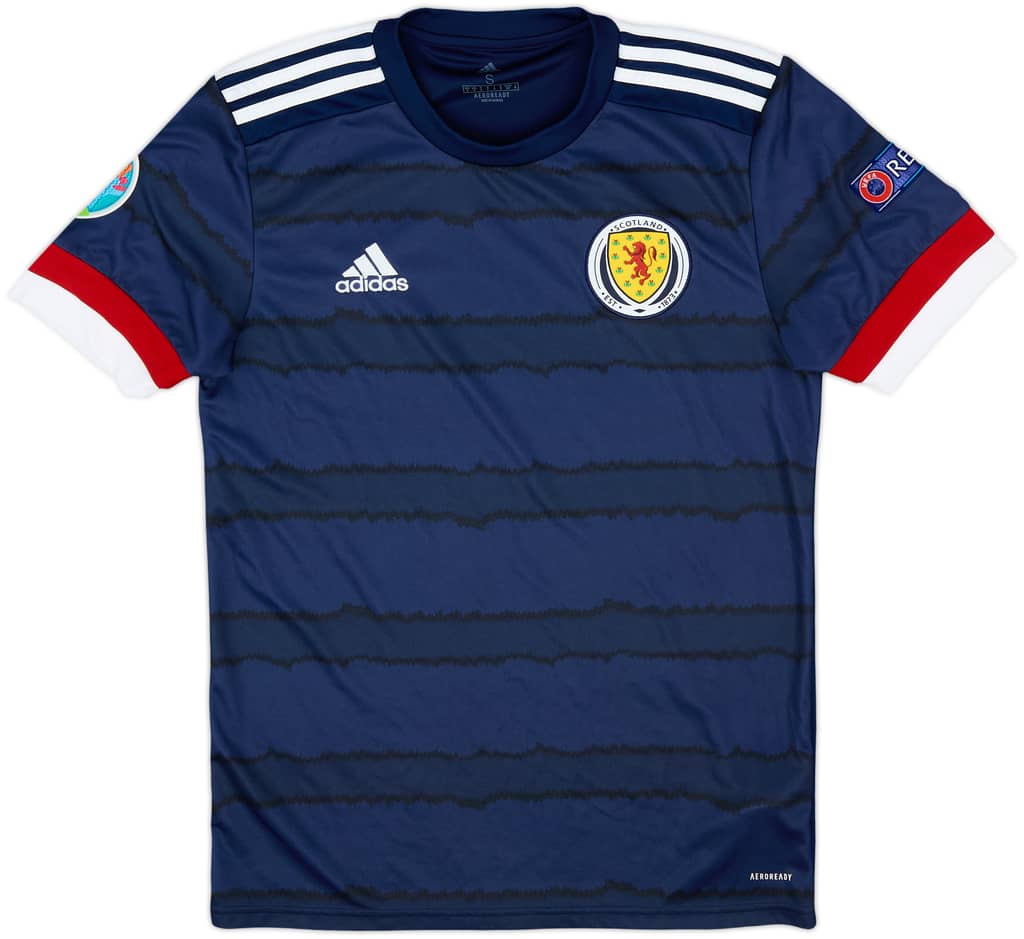 2020-22 Scotland Home Shirt - 10/10 - (S)