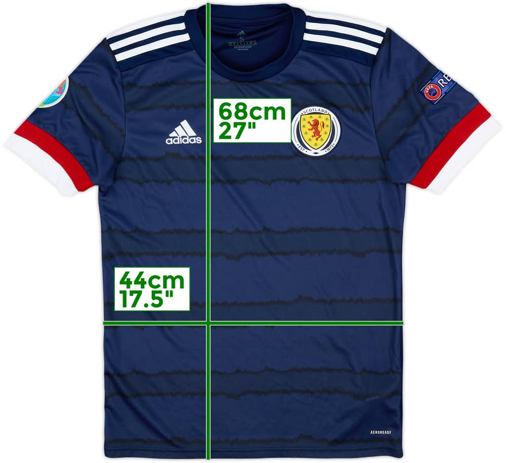 2020-22 Scotland Home Shirt - 10/10 - (S)