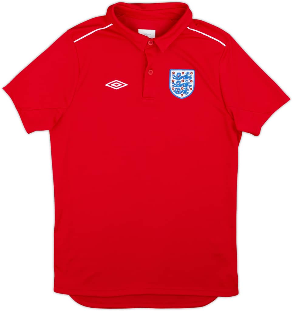 2010-11 England Umbro Polo Shirt - 10/10 - (XL.Boys)